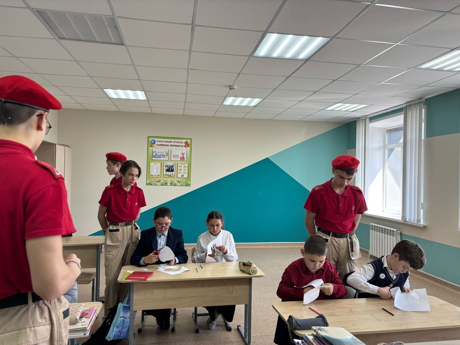 В Староюмралинской школе прошла акция «Голубь мира»