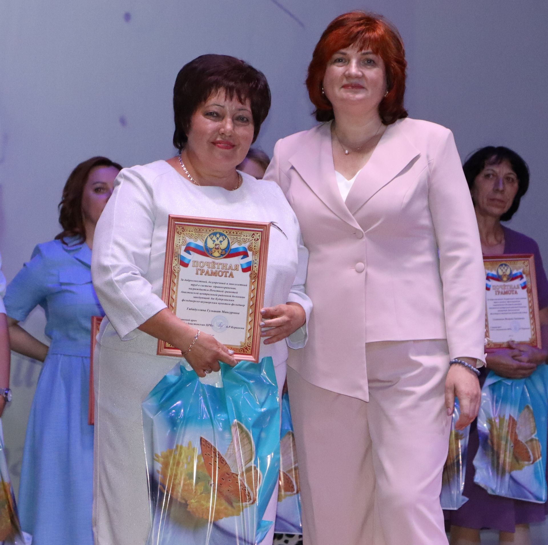 Районда медицина хезмәткәрләрен хөрмәтләделәр
