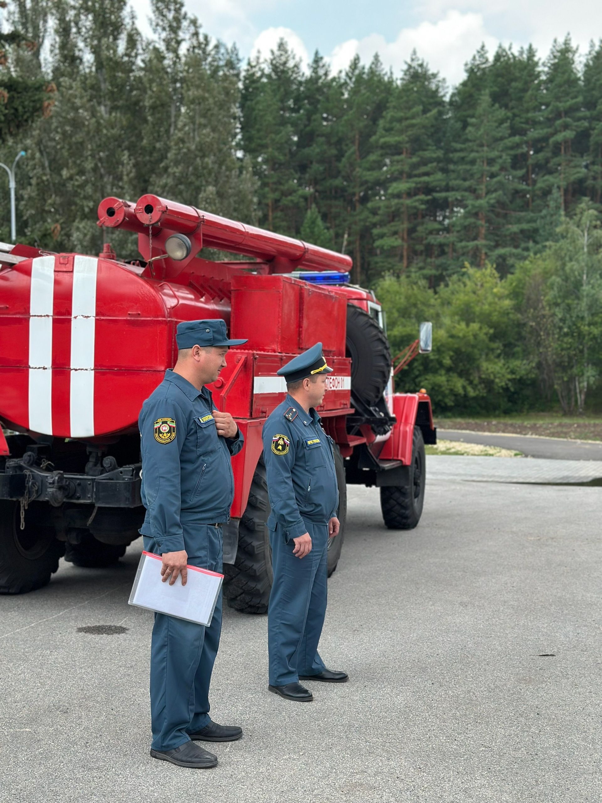 Важная тренировка в “Свияге +”: Учебная пожарная тревога и встреча с героями МЧС!