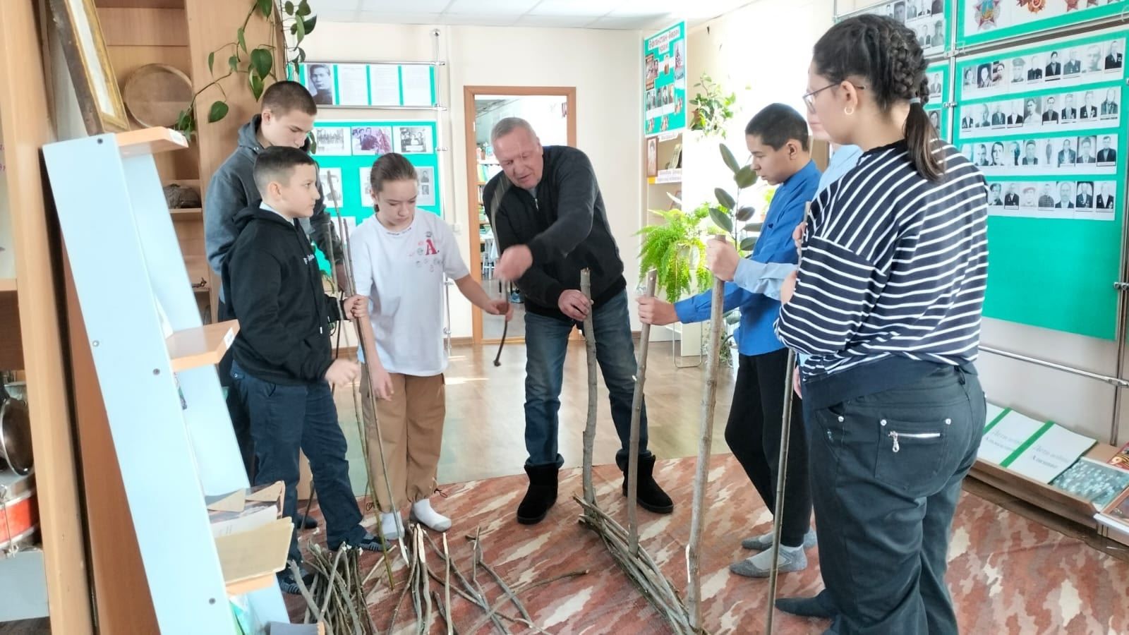 Учащиеся Бурнашевской школы проводят акцию «Бумеранг Добра»