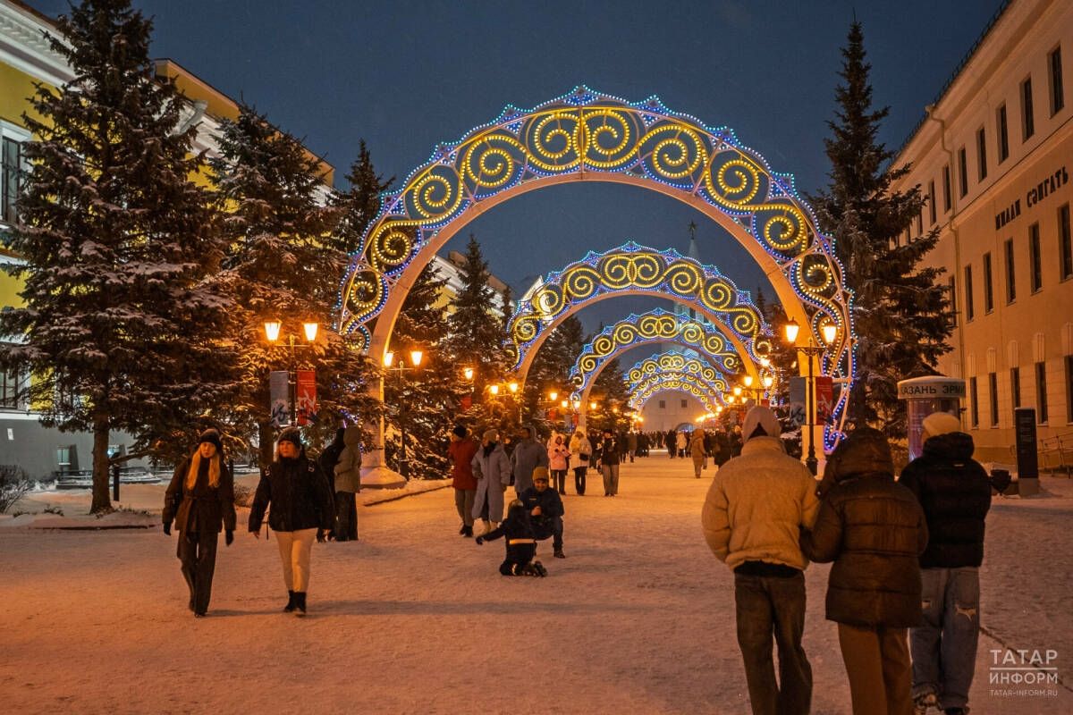 Более 200 тысяч туристов посетили Татарстан в новогодние каникулы