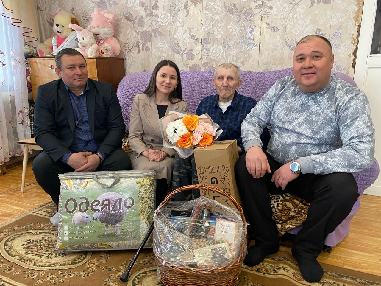 Табар Черкене авылында гомер итүче Владимир Терентьевка 90 яшь тулды