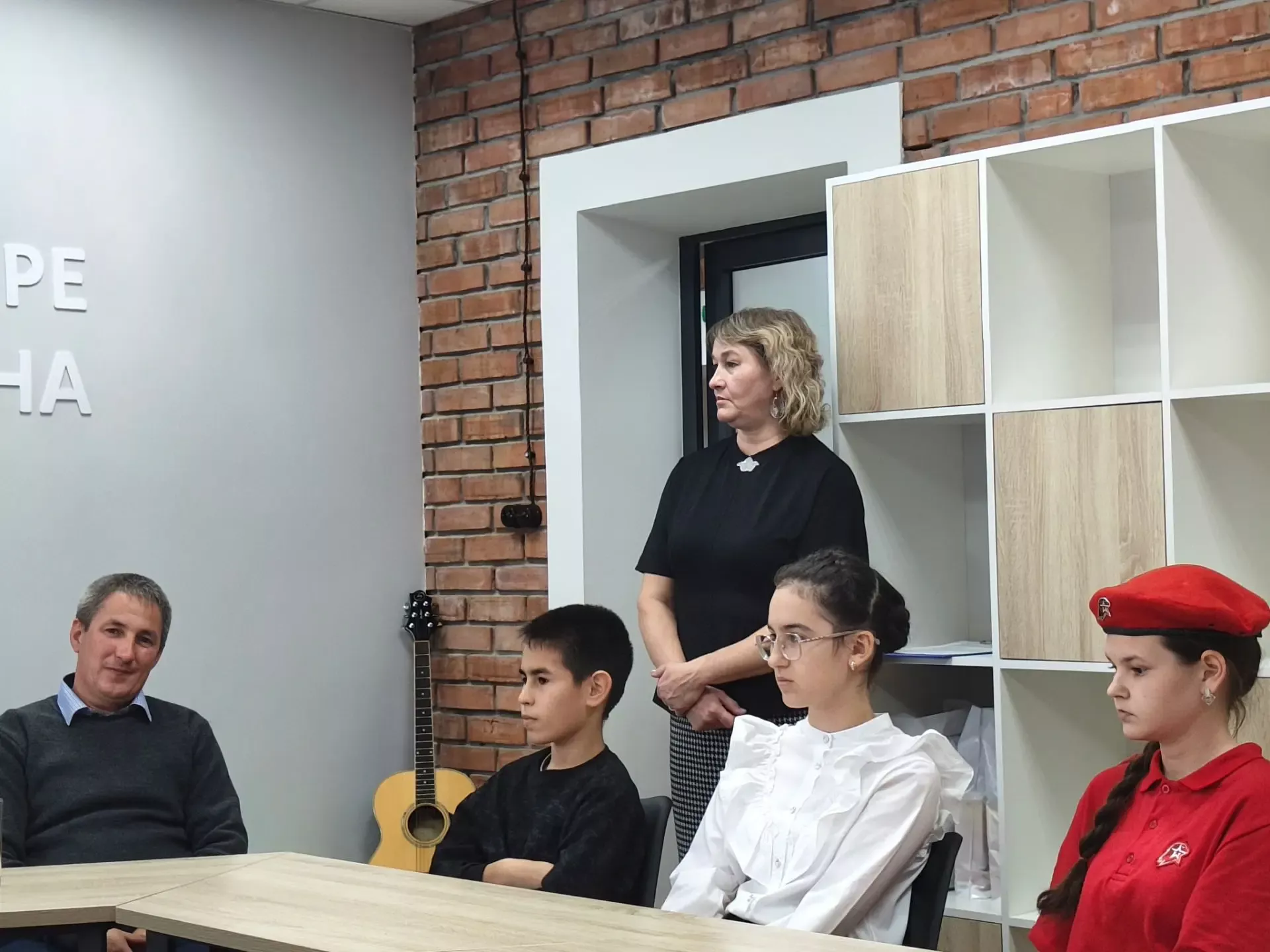 Мужество начинается с отца: урок для юнармейцев в Апастово