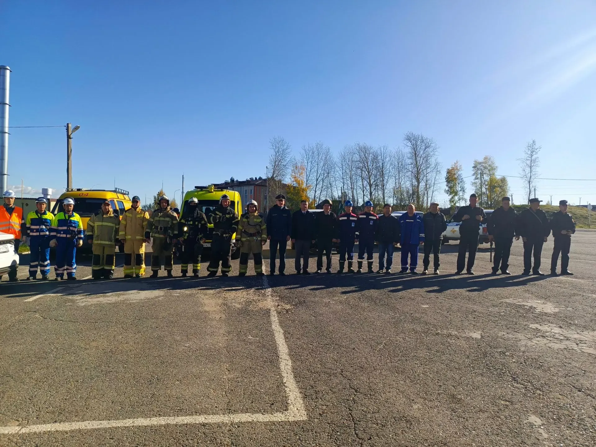 В Апастовском аграрном колледже прошла тренировка по действиям при угрозе атаки БПЛА