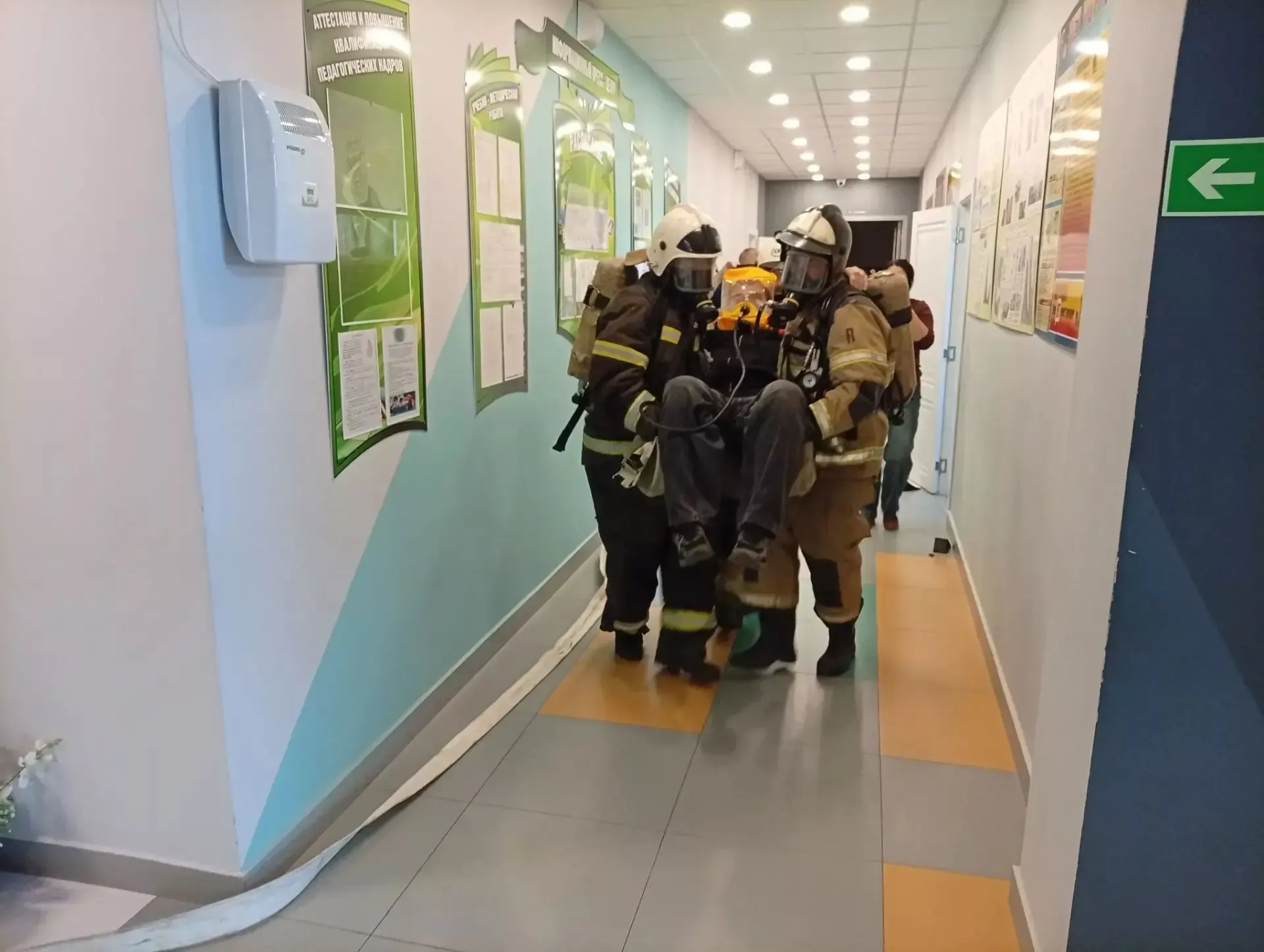 В Апастовском аграрном колледже прошла тренировка по действиям при угрозе атаки БПЛА