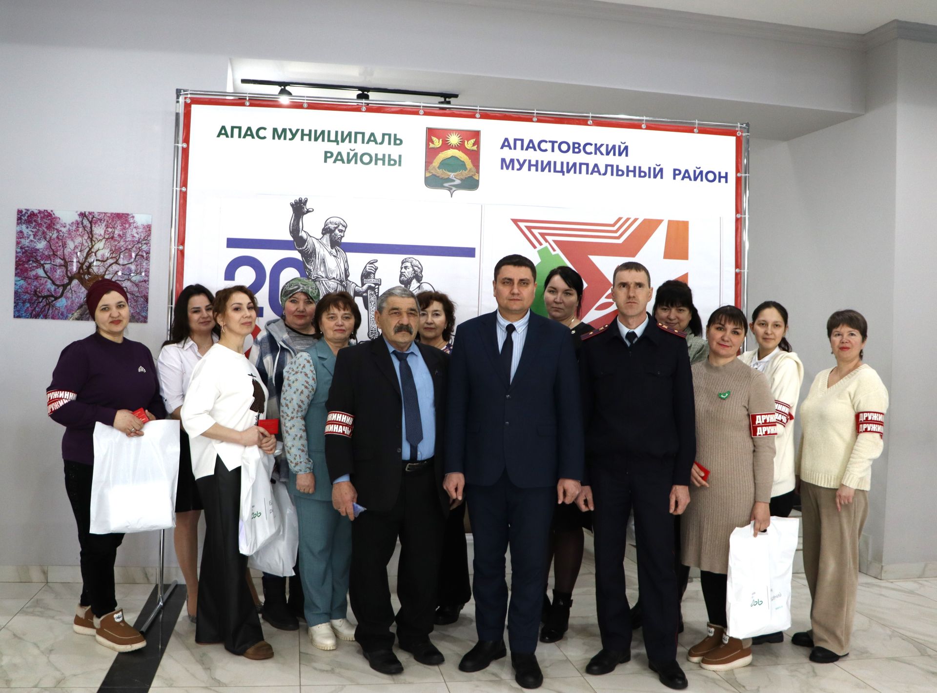 Добровольная народная дружина Апастово пополнилась новыми дружинниками