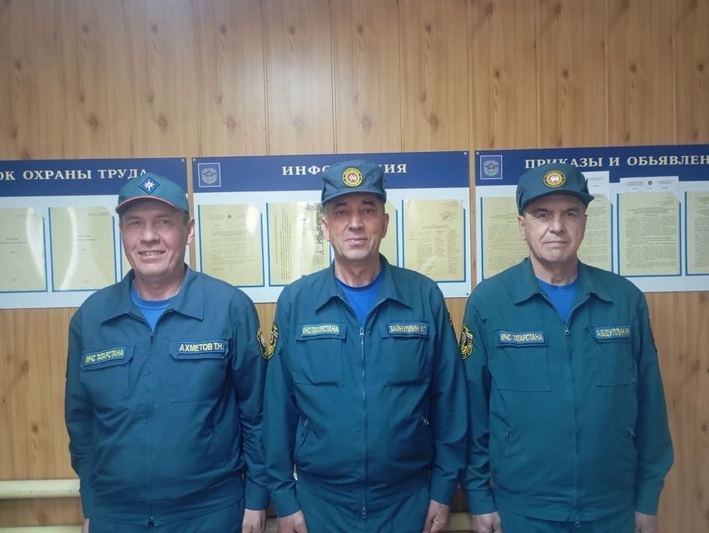 Әлмәндәр аерым посты янгын сүндерүчеләре әзерлек сызыгында