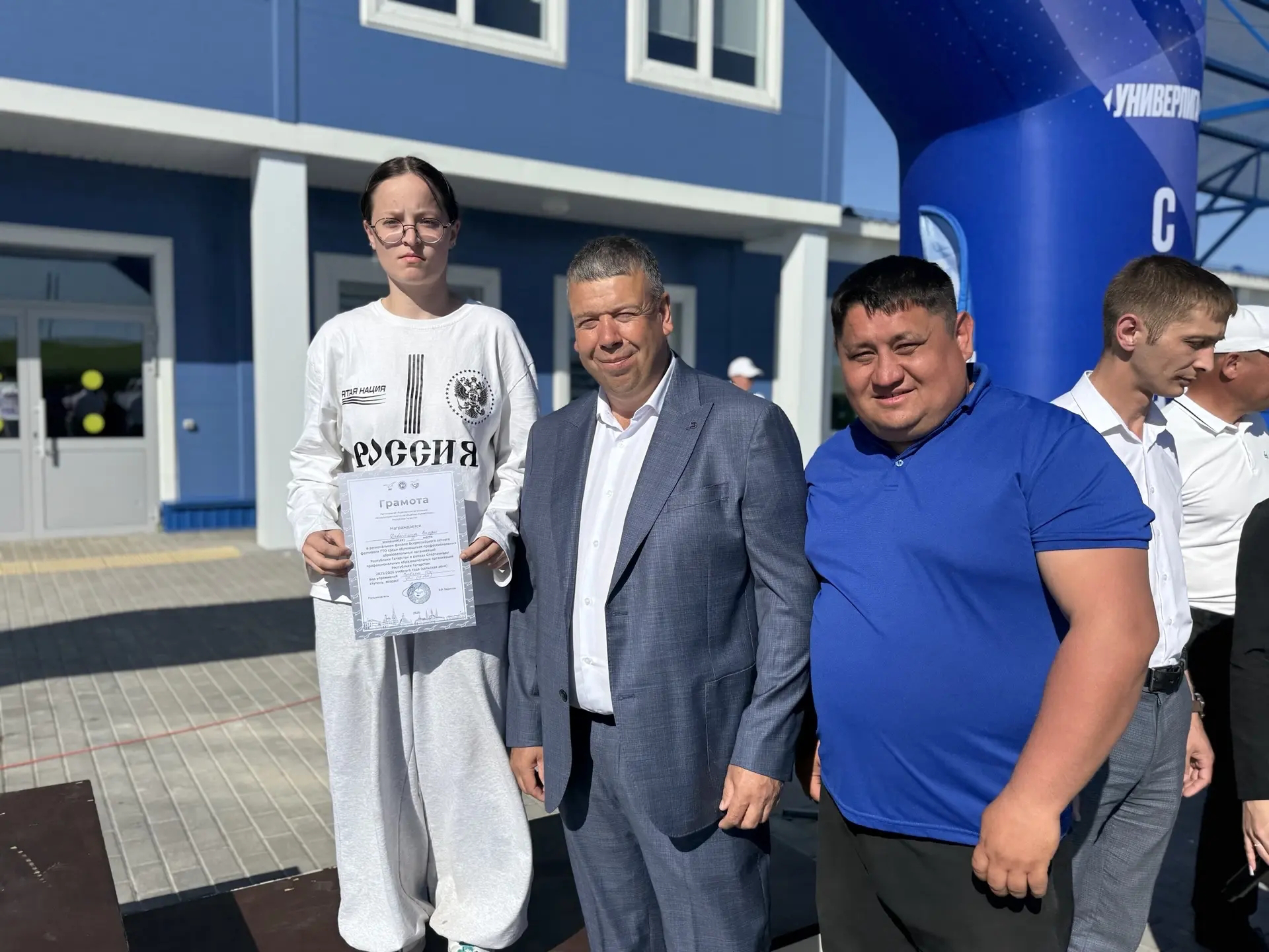 Апас аграр көллияте студентлары ГТО фестивалендә лаеклы нәтиҗә күрсәтте