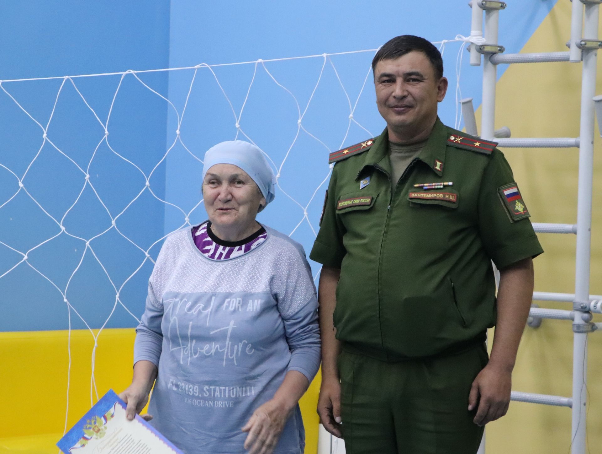 Районның хәрби комиссары көмеш волонтерлар белән очрашты