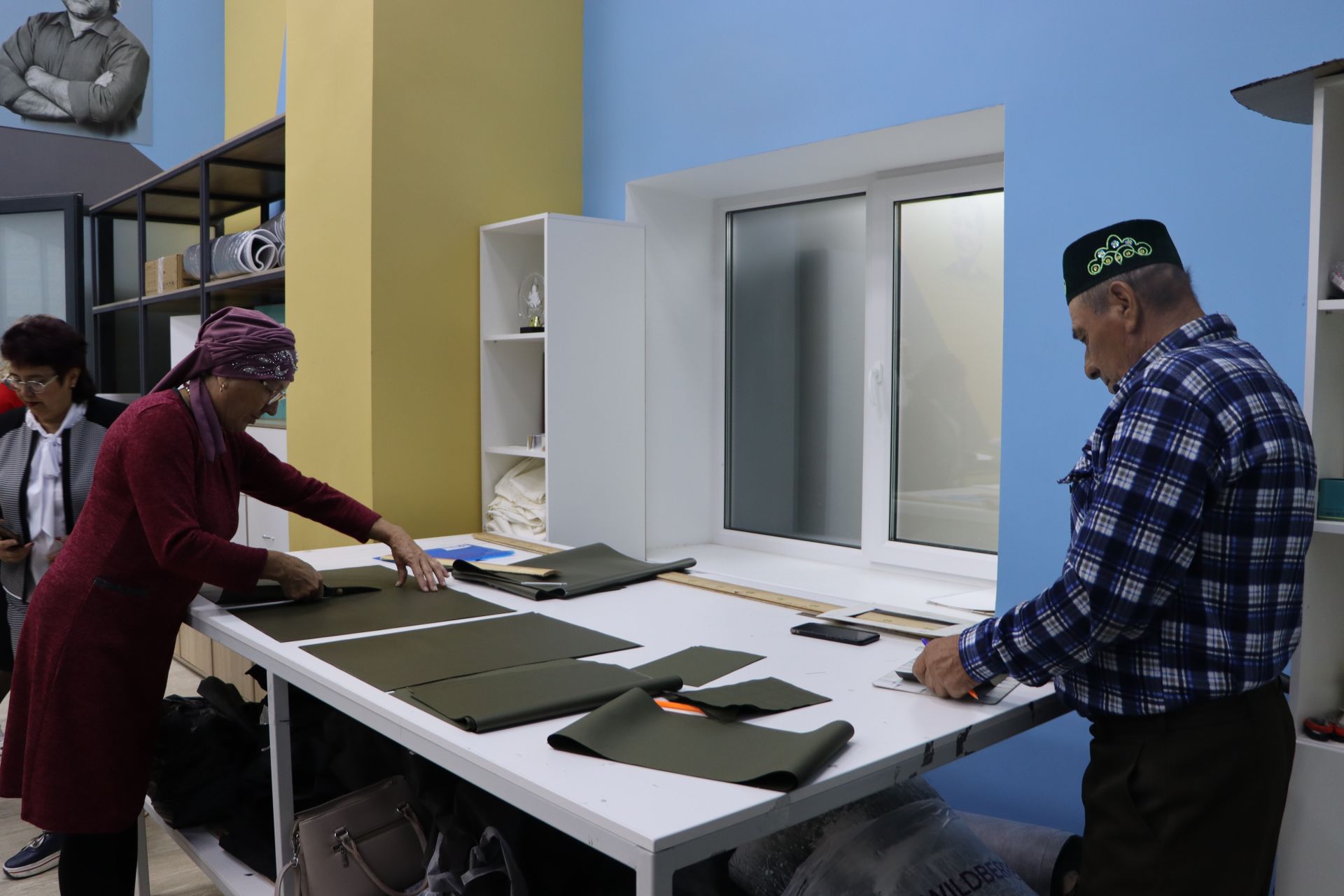 Районның хәрби комиссары көмеш волонтерлар белән очрашты
