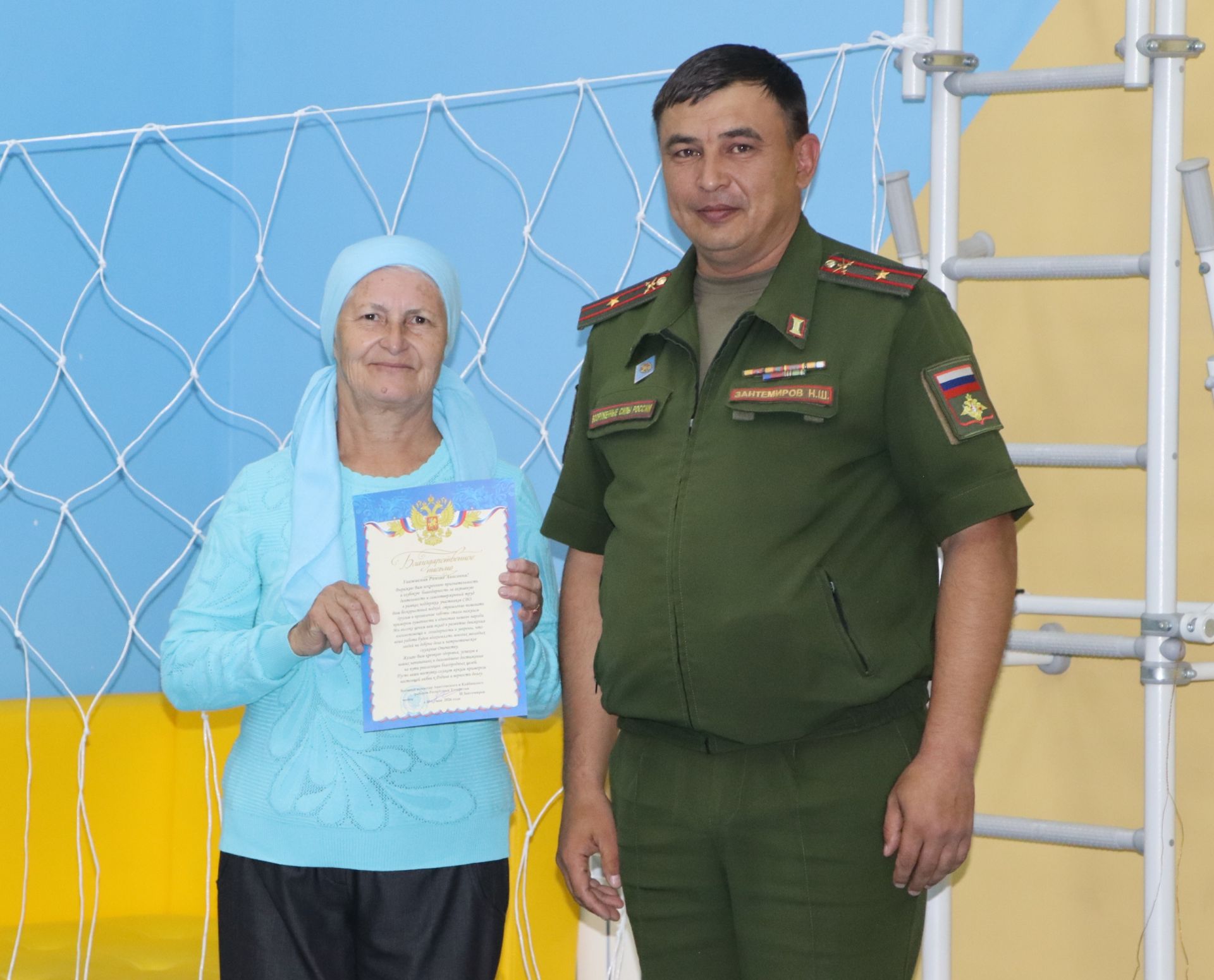 Районның хәрби комиссары көмеш волонтерлар белән очрашты