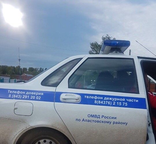 Апаста салмыш шоферга беркетмә төзелгән