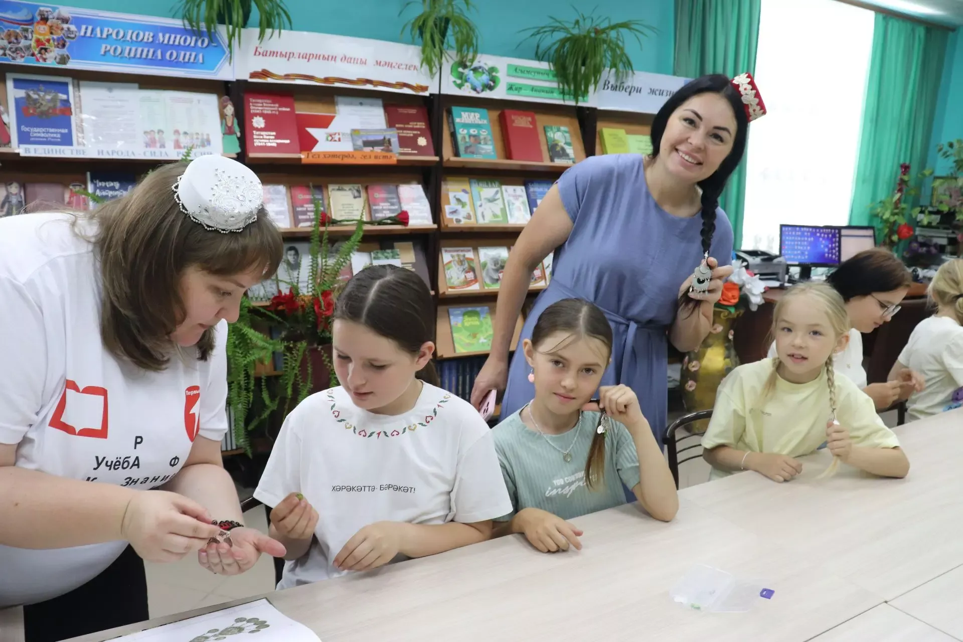 Каратун китапханәсендә серле чулпылар яңгырады