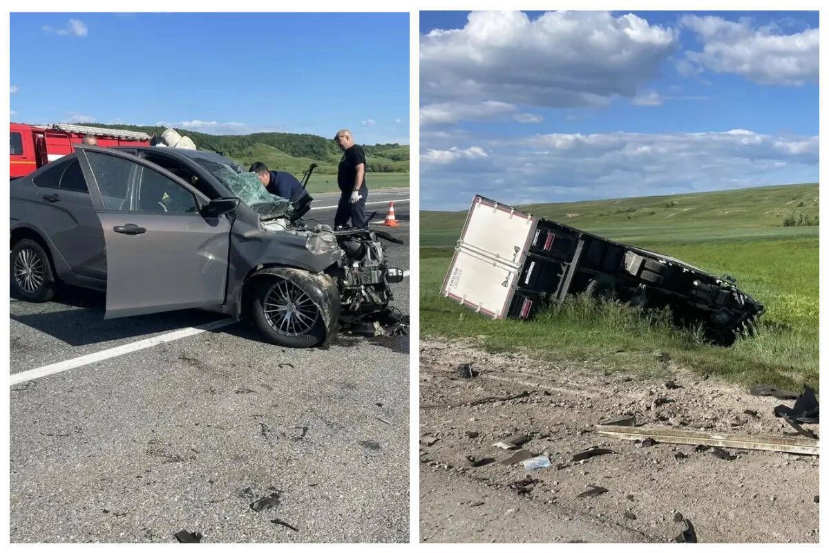 Апас районында җиңел машина һәм йөк машинасы бәрелешеп, 74 яшьлек йөртүче һәлак булган