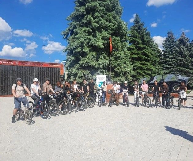 В Апастово прошел велоквест в рамках республиканского антинаркотического месячника