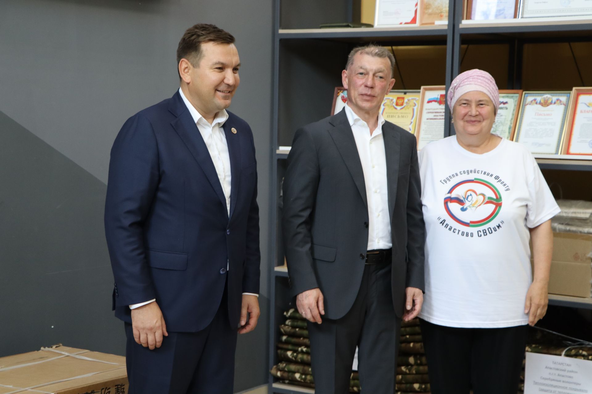 Районның көмеш волонтерларына олы хөрмәт күрсәтелде