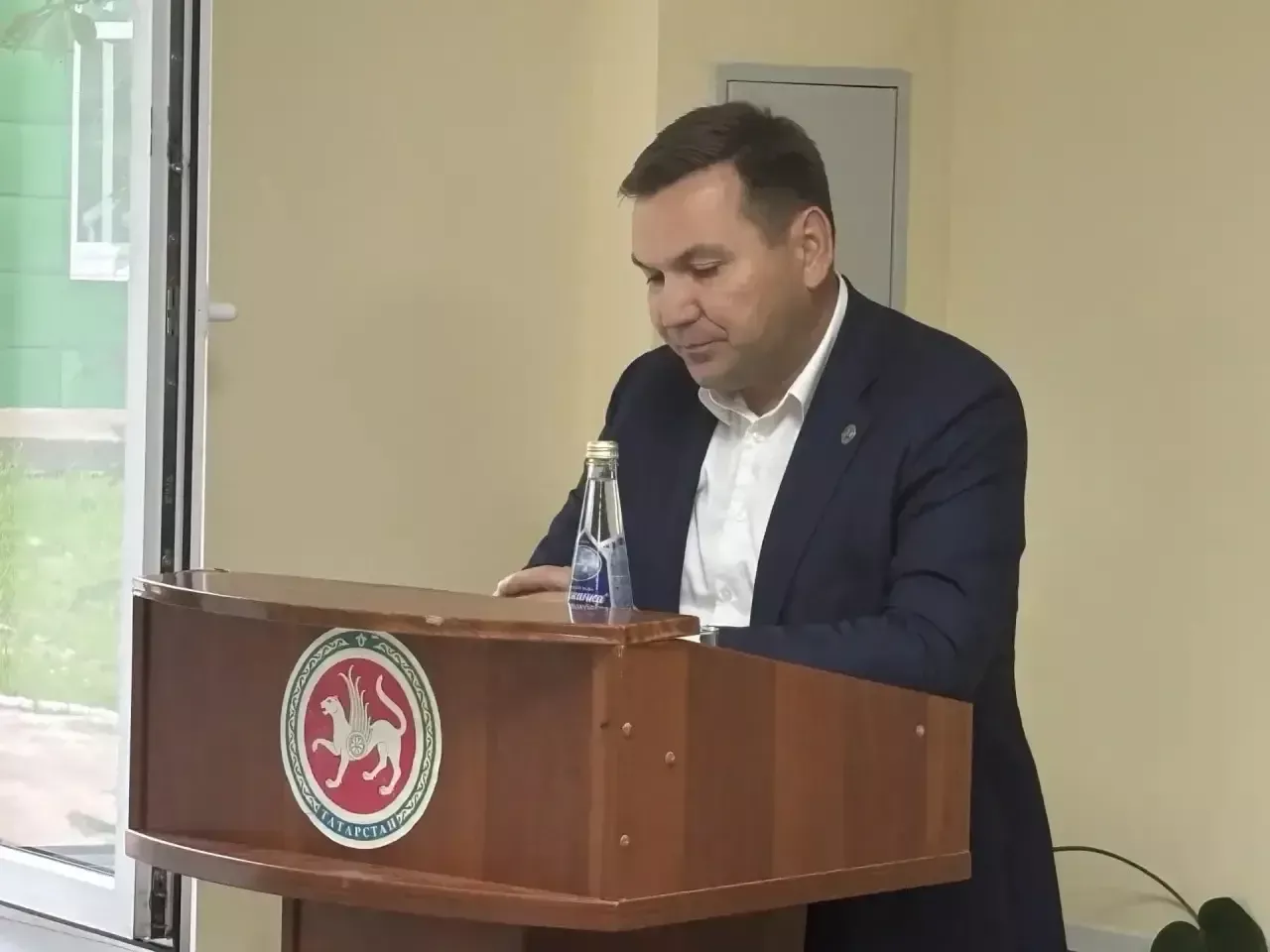 Максим Топилин район үзәк хастаханәсе коллективы белән очрашты