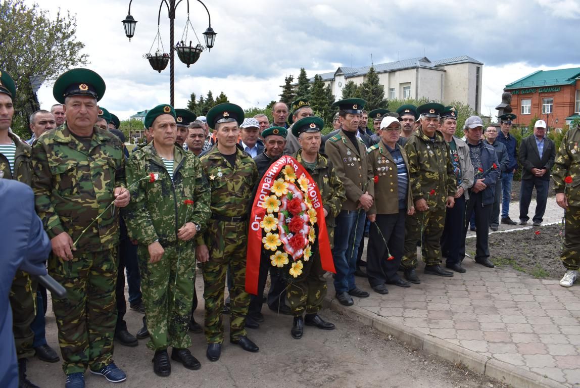 Открытие памятника пограничникам к 100-летию Пограничных войск