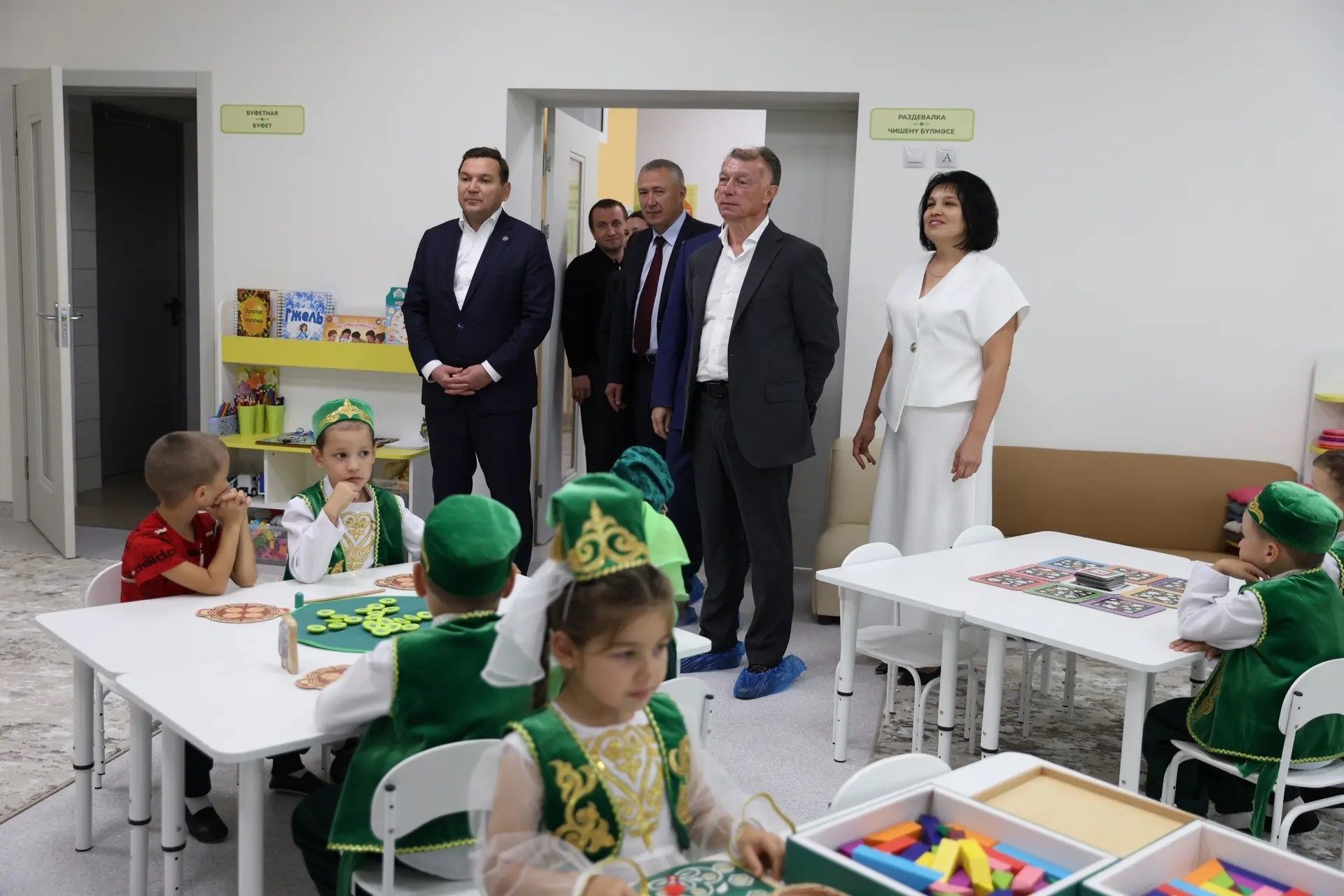Открытие детского сада "Экият" в Апастово