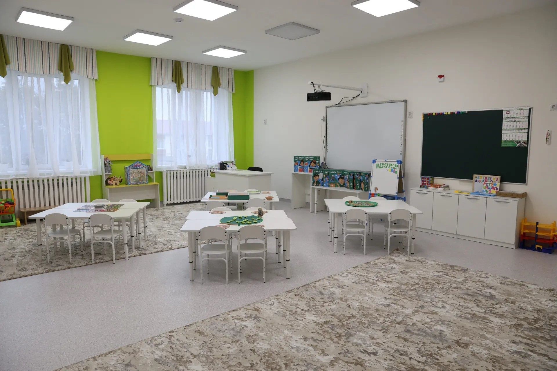 Открытие детского сада "Экият" в Апастово