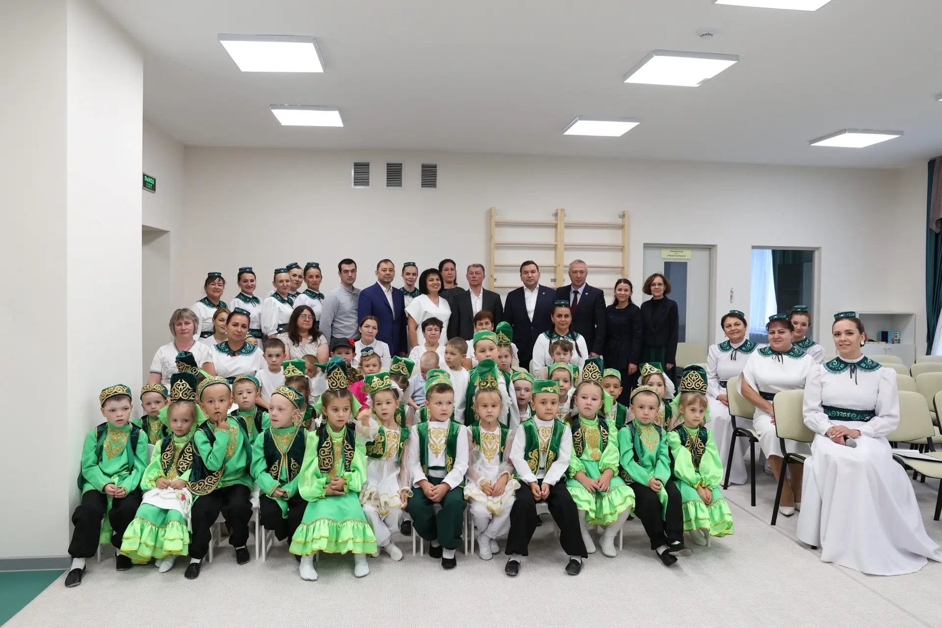 Открытие детского сада "Экият" в Апастово