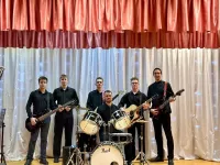 В селе Бишево состоялся концерт молодой группы «Аксиос»