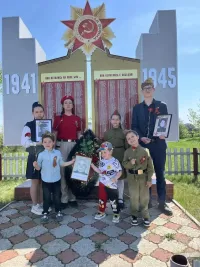 В селе Шонгуты прошло торжественное мероприятие, посвящённое Дню Победы