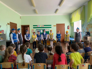 Апас мәктәбенең “Светофорик” төркеме иминлек сагында