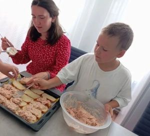 Гастрономический мастер-класс прошел в отделении социальной помощи