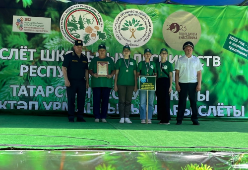 Команда Табар-Черкийской школы «Дубравушка» заняла 2 место в Слете школьных лесничеств