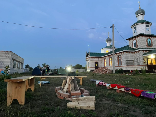 Экспедиция Православной молодежи в Апастовскоий район