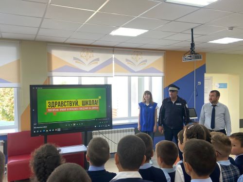 Каратун мәктәбе укучылары юл иминлеге хакында сөйләште