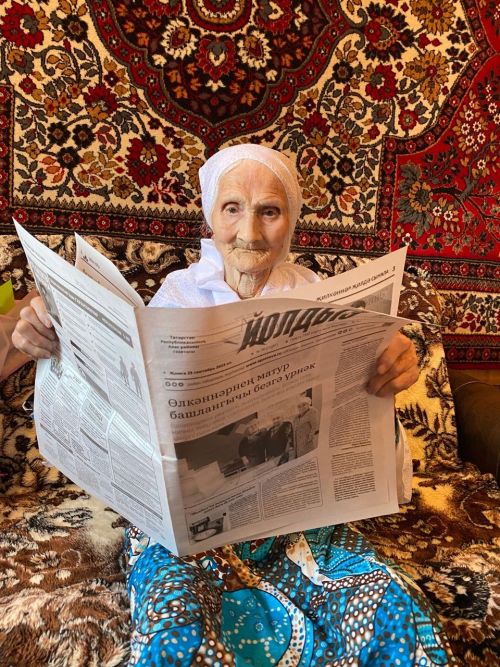 Наҗия әби Сәлимова: “Бер генә дә тик торырга яратмыйм”