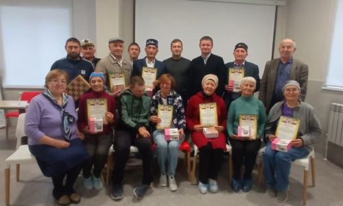 Шахматно-шашечный турнир среди пенсионеров Апастовского района