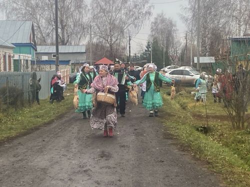 Шәмәк авылында Каз өмәсе гөрләде
