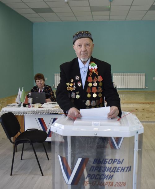 Апас районы буенча 97,56 процент халык сайлауга килгән