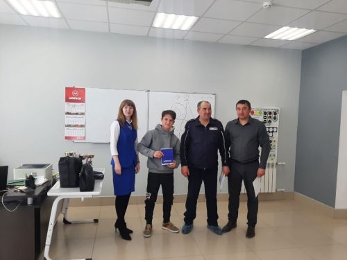 В Апастовском аграрном колледже  прошел районный конкурс по автомногоборью