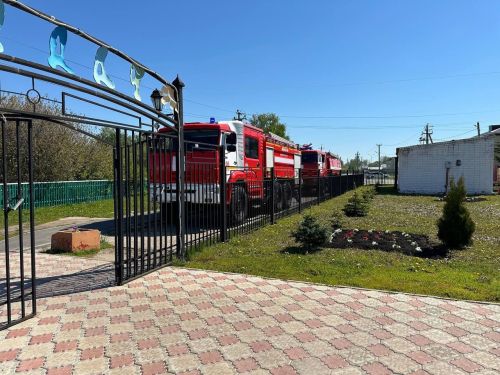 В детском саду «Радуга» прошла учебная тренировочная пожарная эвакуация