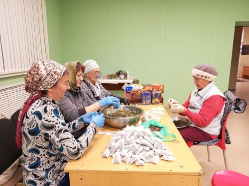 Урта Балтайлылар хәрбиләргә үлән чәйләре әзерли