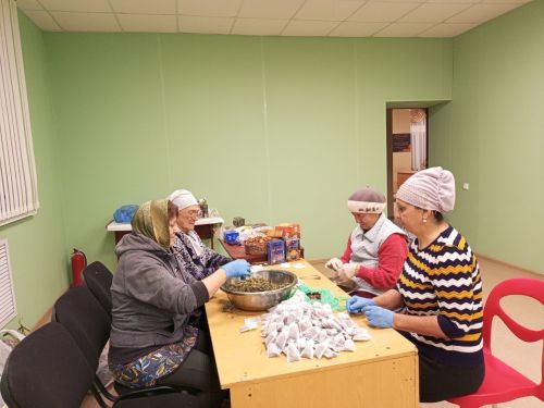 Урта Балтайлылар хәрбиләргә үлән чәйләре әзерли
