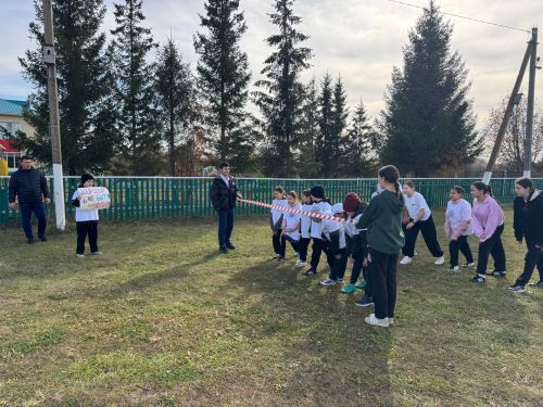 В Каратунской школе прошла акция «Здоровая пробежка» Республиканского проекта «SMS-дети» 🏃‍♂️