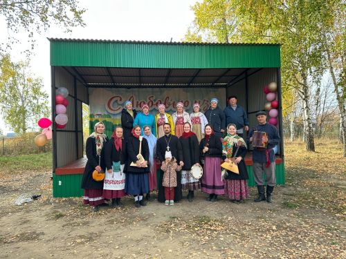 Состоялось открытие парка в селе Бишево