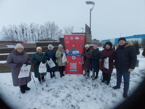 Апасның ветеран спортчылары скандинавия йөрешендә сыналды