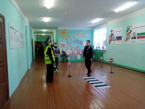 Учащиеся Черемшанской школы проверили свои знания по правилам дорожного движения