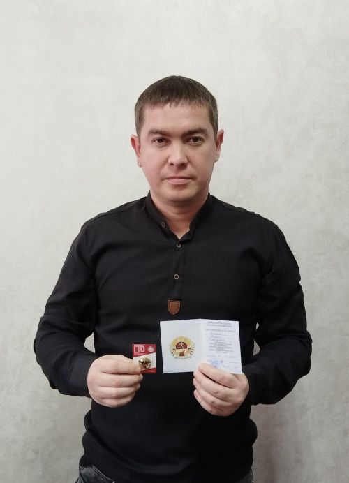 Апаслылар ГТОның Алтын билгеләрен ала