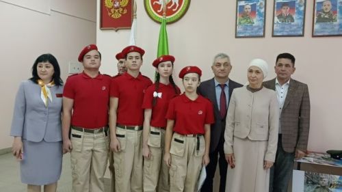 Торжественное открытие «Стены Памяти» и «Парты Героя»