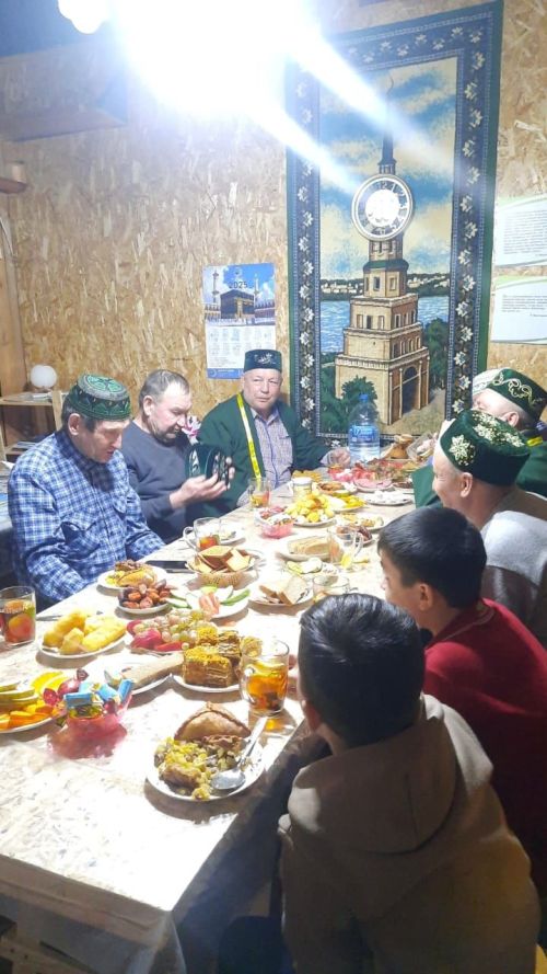 Дәүләки авылы мәчетендә ифтар ашлары уза