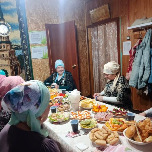 Дәүләки авылы мәчетендә ифтар ашлары уза