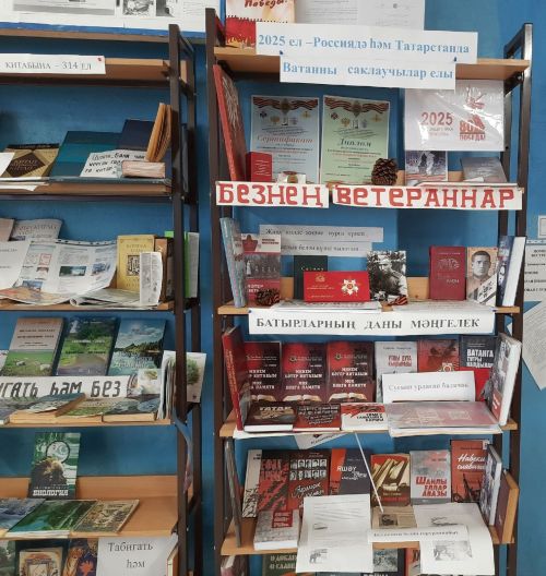 Чтение фронтовой лирики в Эбалаковской библиотеке