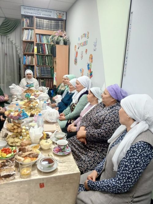 Кече Болгаер китапханәсендә ифтар мәҗлесе үтте